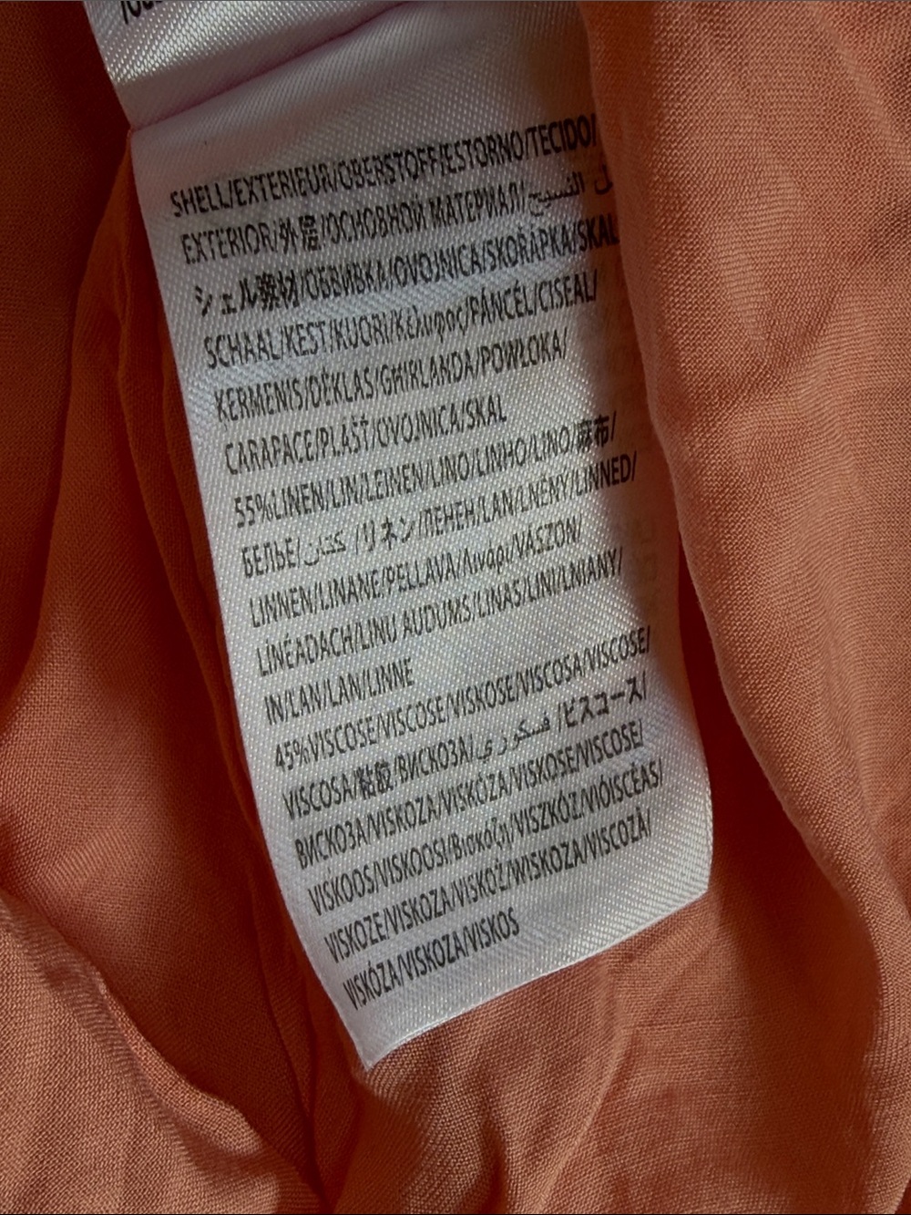New! Farm Rio small linen blend crossover back tie string jaipur midi dress. - Picture 13 of 13